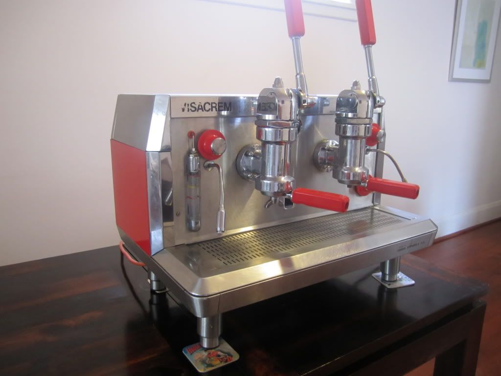 !!!SOLD!!! Relisted FS Gaggia Visacrem 2 Group Lever Espresso Machine